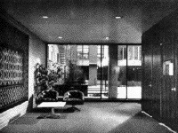 hallway in Butterfield House by James S. Rossant, Conklin + Rossant