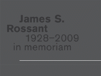 James Rossant Memorial